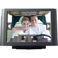 Vizit 10.4-Inch Digital Photo Frame with Cellular Connectivity (Gray/Black)
