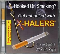 X-Halers Smokeless Cigarette (Nicotine-free) and CD Stop Smoking Program
