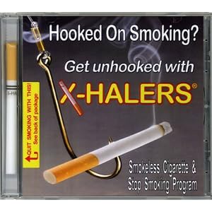 X-Halers Smokeless Cigarette and CD Stop Smoking Program