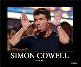 SIMON COWELL american idol my idol MOUSEPAD (mousemat, mouse pad)
