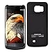 Galaxy S6 Edge Battery Case,BEAOK 4200mAh Battery Protection Case-Charger Cover Case-Rechargeable Power Bank Case( Black)