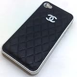 Limited Edition Chanel Logo Black Color Leather Case for AT&T iPhone 4G Limited Edition Chanel Logo Black Color Leather Case for AT&T iPhone 4G