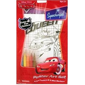 Disney Pixar Cars Poster Art Set