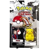 Pokemon Throw Poke Ball B&W Series #1 Pikachu With Poke Ball