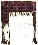 1'10 x 4'1 Red Persian Hand Knotted Wool Balouch Round Rug
