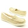 ROXY by QUIKSILVER Piccolo Beige Flats Shoes Womens 6.5