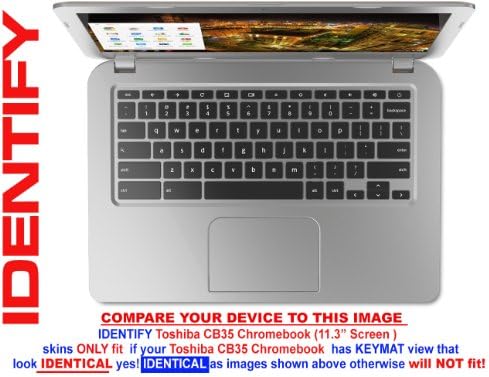 Decalrus - Decal Skin Sticker for Toshiba CB35-A3120 Chromebook with 13.3" Screen(NOTES: WILL NOT fit Toshiba CB35-B3340 Chromebook 2 model ) case cover wrap TOcb35chromebk-48