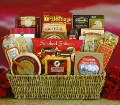 Grand Generous Assortment Gourmet Food Gift Basket
