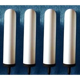 (4) 7" British Berkefeld Ceramic Water Filters for Big Berkey
