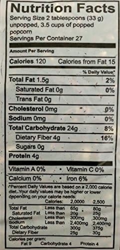 North Loup Valley Red Premium Popcorn, 2 Lb Bag