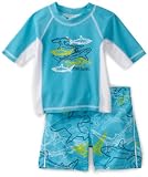 Osh Kosh Baby-boys Infant Shark Rash Guard Set