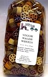 Semolina Veggie Wagon Wheel Pasta, 1 lb