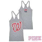 Washington Nationals Victoria's Secret PINK&Atilde;&macr;&Acirc;&iquest;&Acirc;&frac12; Henley Tank