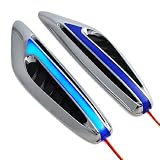 Attractive Blue Lens LED Roadster Coupe Turbo Racing Car SUV Truck Air Hood Bonnet... by Astra Security