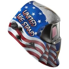 3M Speedglas American Pride Welding Helmet 100 with Auto-Darkening Filter 100V, Welding Safety 07-0012-31AP/37238(AAD)