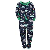 カーターズ Carter's パジャマ カバーオール 長袖 足つき キッズ 子供服 綿リブ100% 1-Piece Snug Fit Cotton PJs 2T (88-93 cm)