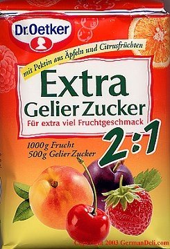 Dr. Oetker Gelierzucker 500g - Gelling Sugar 17.6oz