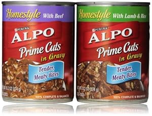 Alpo Prime Cuts In Gravy, Homestyle Variety Pack Dog Food (12 Count, 13.2 Oz Each)
