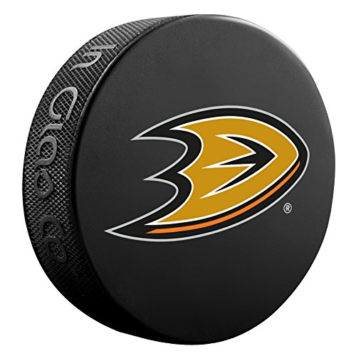 Anaheim Ducks Basic Logo Souvenir Hockey Puck By Sher-Wood
