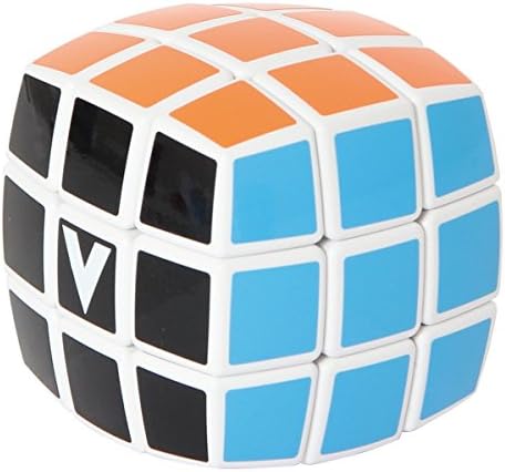 V-Cube 3 White Multicolor Cube (Pillowed) W/free Storage Bag