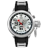 Invicta Men's 5846 GMT Russian Diver Collection Black Rubber and Steel Watch