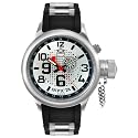 Invicta Men's GMT Russian Diver Collection Black Rubber and Steel Watch #5846