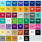 Oracal 651 Vinyl 12" Rolls Choose from 47 Colors (6 Rolls)