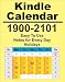 1900-2101 Kindle Calendar and Day Planner (Holidays and Notes)