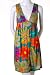 Lani Empire Waist Deep V Plunged Neckline Floral Tropical Jersey Dress
