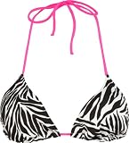 FULL TILT Zebra Triangle Womens Swimsuit Top