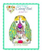 Love Dogs Coloring Book for Adults (Volume 1)