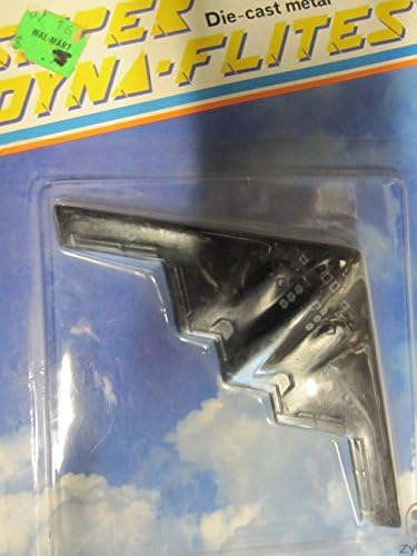 U.S. Air Force Stealth Bomber 1993 Super Dyna-flites Die-cast Metal Airplane Plane