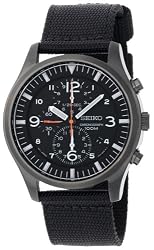 Seiko Men's SNDA65 Chronograph Strap Watch
