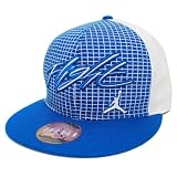 (ナイキ)Nike JORDAN RETRO FLIGHT SNAPBACK キャップ (ブルー/ホワイト)