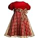 Little Toddler Infant Baby Girls Clothes RED PLAID Christmas Dress Girl 12M-6X