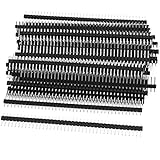 50 Pcs Single Row 40Pin 2.54mm Male Pin Header Connector