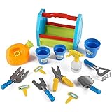 Rainbow Gardening Tool Box 14pc Garden Tools Toy Set for Kids
