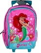Disney The Little Mermaid Luggage Backpack - Sea Sparkle Princess Ariel Wheeled Backpack