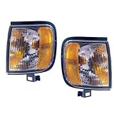 Honda Isuzu Replacement Corner Light Assembly - 1-Pair by AutoLightsBulbs