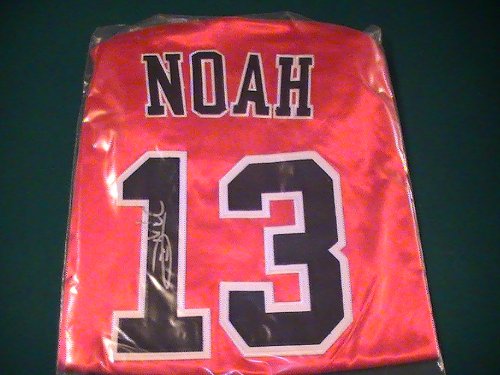 Joakim Noah Signed Autographed Chicago Bulls Jersey Authentic Certified Coa