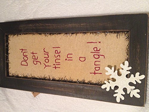 Primitives by Kathy Tinsel in a Tangle Stitchery Sign