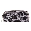 Sonia Gray Cheetah Structured Cosmetic Case