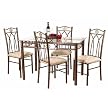 Palladium 5-pc. Dinette Set - Bronze