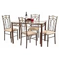 Palladium 5-pc. Dinette Set - Bronze