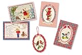 Produkt-Bild: Postkarten-Dose Christmas Greetings: Frohe Weihnacht &uuml;berall