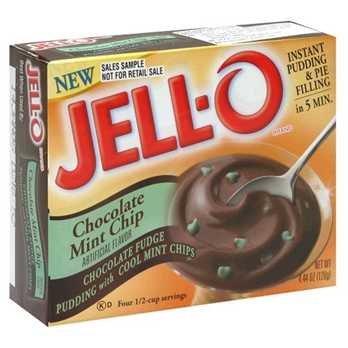 Jell-O Instant Pudding & Pie Filling, Chocolate with Cool and Creamy Mint Chips,... by JELL-O