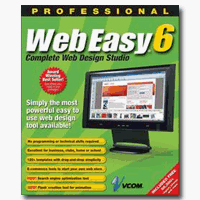 Web Easy Professional 6 Complete Web Design Studio by LapLink