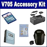 Kodak V705 Digital Camera Accessory Kit includes: KSD2GB Memory Card, SDM-1 ....