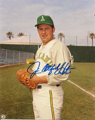 Jim Catfish Hunter Autographed/Hand Signed Oakland A'S 8x10 Photo