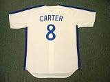 GARY CARTER Montreal Expos 1981 Majestic Cooperstown Throwback Home Baseball Jersey